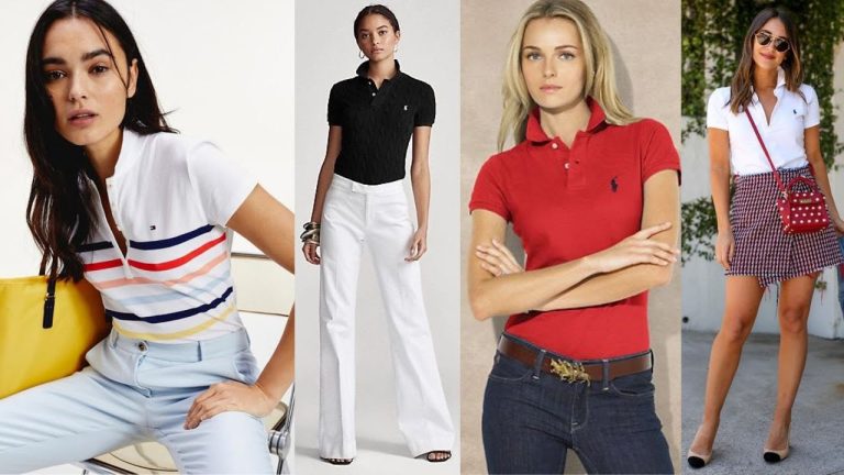 Zapatos ideales para combinar con playeras polo de mujer