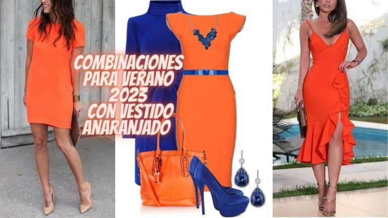 Qué zapatos usar con vestido naranja: guía de combinaciones ideales