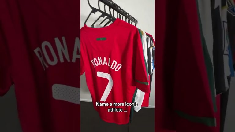 todas las camisetas que ha usado cristiano ronaldo