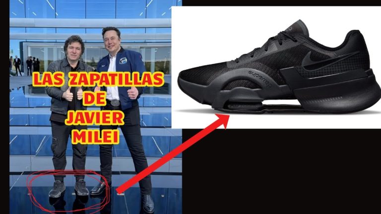 Zapatillas Nike que usa Milei: estilo y comodidad en cada paso